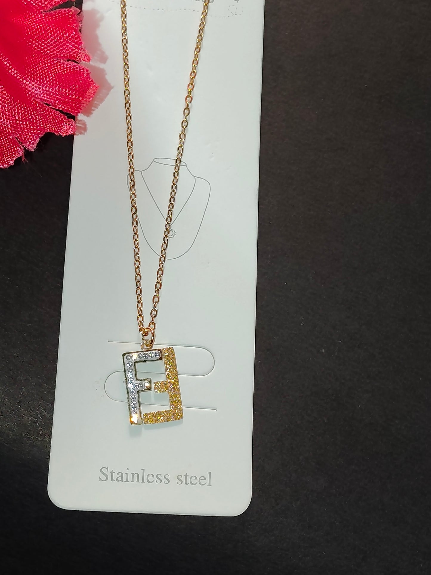 Faltufit's Elite Golden Logo Pendant